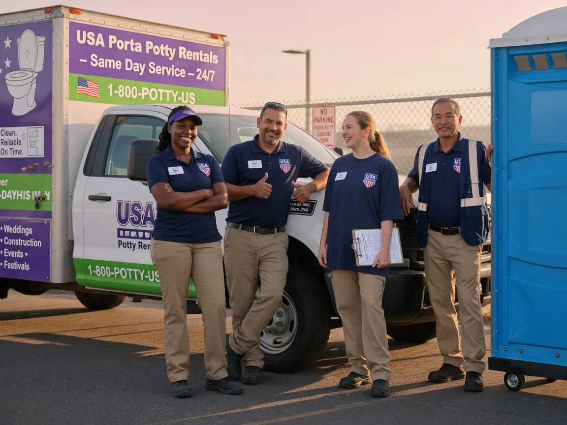Porta Potty Rental company in Brentwood, CA