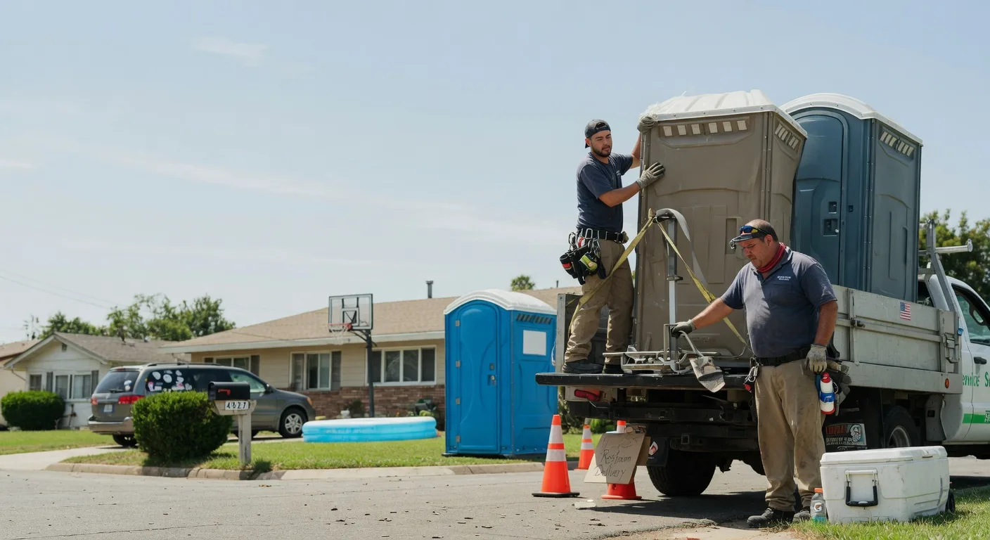 Porta Potty Rental in Brentwood, CA near me